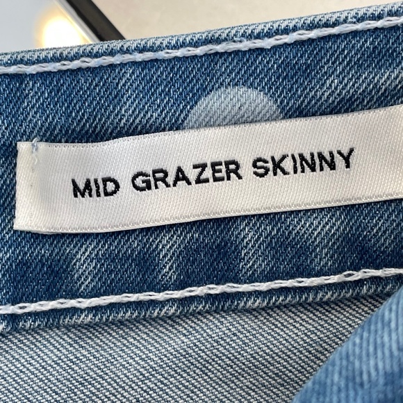 Skinny Polka Dot High Waist Cotton On Jeans Size 2 - Picture 4 of 7